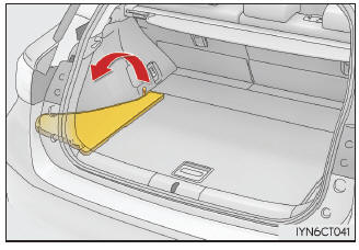 Lexus CT. Utilización de los espacios de almacenamiento