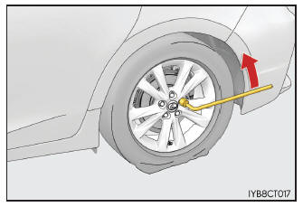 Lexus CT. Pasos que deben realizarse en caso de emergencia