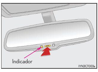 Lexus CT. Ajuste del volante y de los espejos