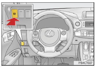 Lexus CT. Funcionamiento de las luces y los limpiaparabrisas