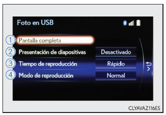 Lexus CT. Otras funciones (sistema Lexus Display Audio)