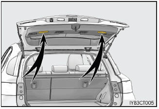 Lexus CT. Apertura, cierre y bloqueo de las puertas