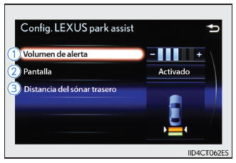 Lexus CT. Utilización de los sistemas de asistencia a la conducción