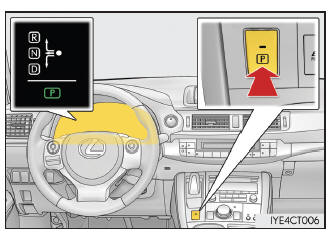 Lexus CT. Procedimientos de conducción