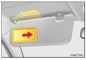 Lexus CT. Utilización de otros elementos del interior del vehículo