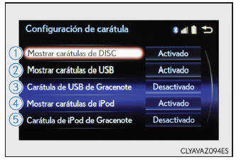 Lexus CT. Utilización del sistema de sonido (sistema Lexus Display Audio)