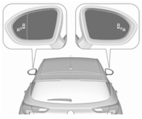 Opel Astra. Alerta de punto ciego lateral