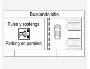 Opel Astra. Asistente de aparcamiento