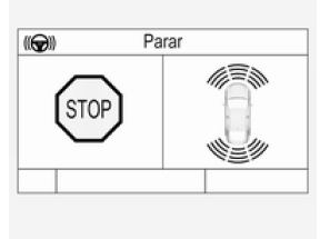 Opel Astra. Asistente de aparcamiento