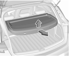 Opel Astra. Compartimento de carga 