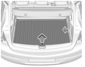 Opel Astra. Compartimento de carga 