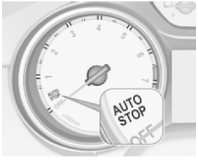 Opel Astra. Sistema stop-start