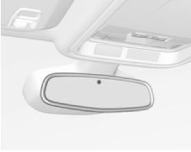 Opel Astra. Retrovisor interior 