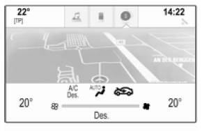 Opel Astra. Sistemas de climatización 