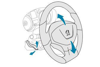 Peugeot 301. Reglaje del volante