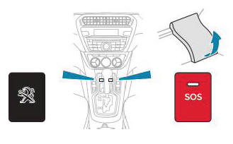 Peugeot 301. Llamada de emergencia o asistencia