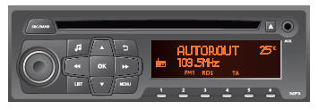 Peugeot 301. Sistema de audio
