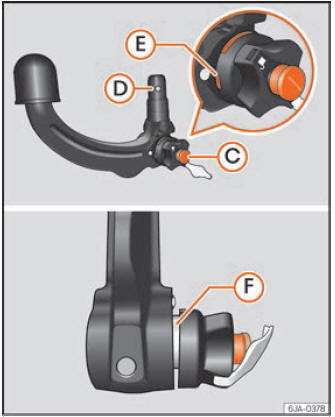 Seat Toledo. Dispositivo de enganche para remolque y remolque