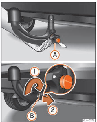 Seat Toledo. Dispositivo de enganche para remolque y remolque