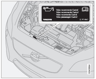 Volvo C30. Aceites y líquidos