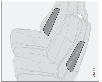 Volvo C30. Airbag lateral (SIPS-bag)