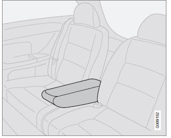 Volvo C30. Asiento trasero