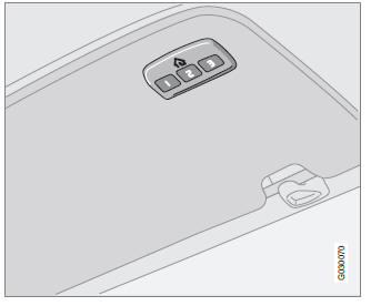 Volvo C30. HomeLink