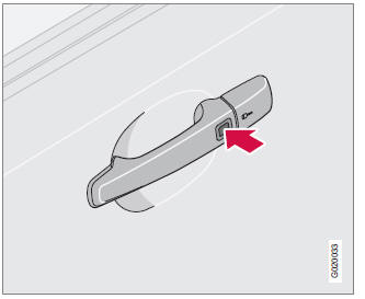 Volvo C30. Keyless drive