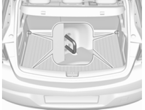 Opel Astra. Compartimento de carga 